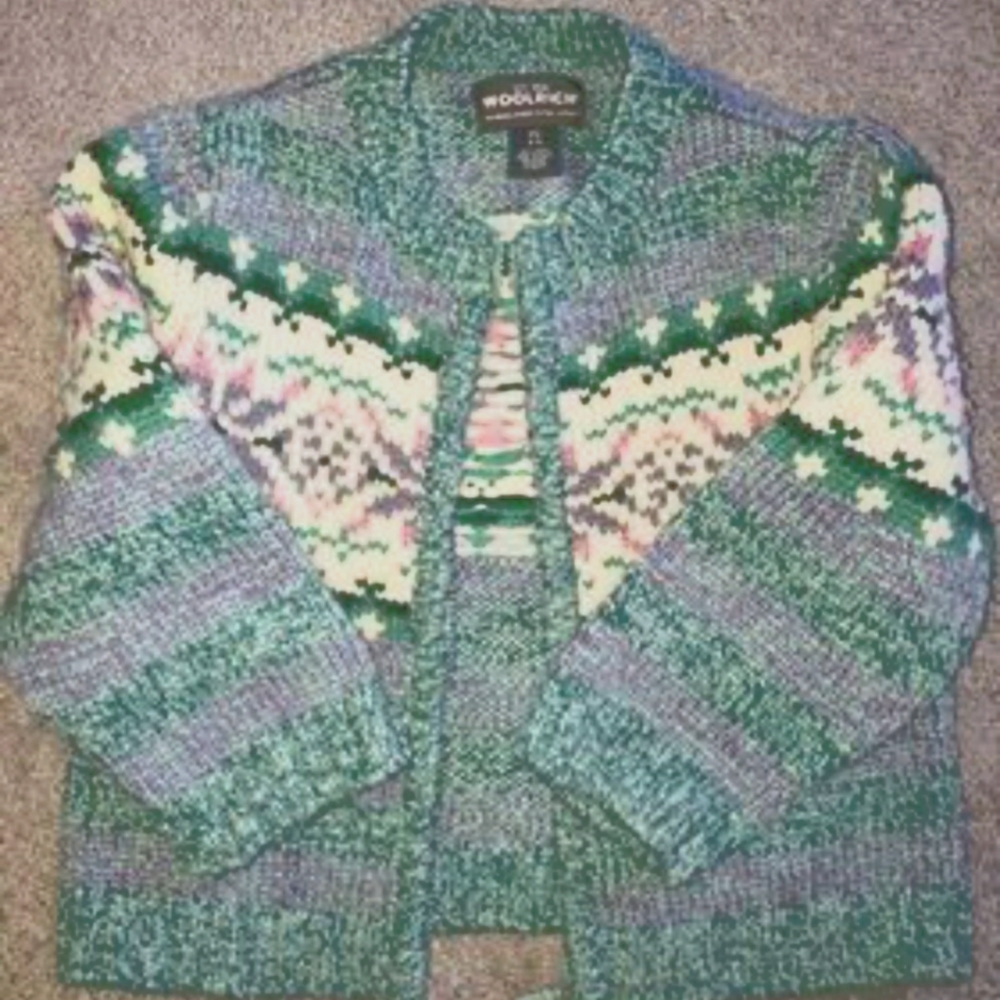 WOOLRICH XS (4-5) Warm Zip Sweater